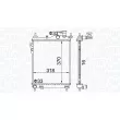 Radiateur, refroidissement du moteur MAGNETI MARELLI 350213162400 - Visuel 2