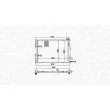Radiateur, refroidissement du moteur MAGNETI MARELLI 350213162600 - Visuel 2