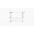 Radiateur, refroidissement du moteur MAGNETI MARELLI 350213168000 - Visuel 1