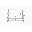 Radiateur, refroidissement du moteur MAGNETI MARELLI 350213173700 - Visuel 2
