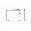 Radiateur, refroidissement du moteur MAGNETI MARELLI 350213174500 - Visuel 1