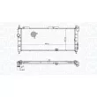 Radiateur, refroidissement du moteur MAGNETI MARELLI 350213175300 - Visuel 1
