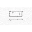 Radiateur, refroidissement du moteur MAGNETI MARELLI 350213175300 - Visuel 2
