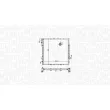 Radiateur, refroidissement du moteur MAGNETI MARELLI 350213177700 - Visuel 2