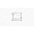 Radiateur, refroidissement du moteur MAGNETI MARELLI 350213177900 - Visuel 1