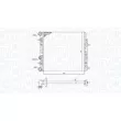Radiateur, refroidissement du moteur MAGNETI MARELLI 350213184600 - Visuel 2