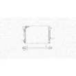 Radiateur, refroidissement du moteur MAGNETI MARELLI 350213185400 - Visuel 1