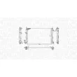 Radiateur, refroidissement du moteur MAGNETI MARELLI 350213185700 - Visuel 2