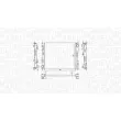 Radiateur, refroidissement du moteur MAGNETI MARELLI 350213186800 - Visuel 2