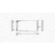 Radiateur, refroidissement du moteur MAGNETI MARELLI 350213187800 - Visuel 2
