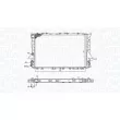 Radiateur, refroidissement du moteur MAGNETI MARELLI 350213189900 - Visuel 1