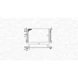 Radiateur, refroidissement du moteur MAGNETI MARELLI 350213190500 - Visuel 1