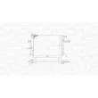 Radiateur, refroidissement du moteur MAGNETI MARELLI 350213192400 - Visuel 2