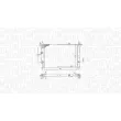 Radiateur, refroidissement du moteur MAGNETI MARELLI 350213193200 - Visuel 1