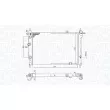 Radiateur, refroidissement du moteur MAGNETI MARELLI 350213193200 - Visuel 2