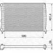 Radiateur, refroidissement du moteur MAGNETI MARELLI 350213194000 - Visuel 1