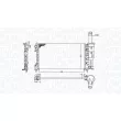 Radiateur, refroidissement du moteur MAGNETI MARELLI 350213194200 - Visuel 1