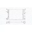 Radiateur, refroidissement du moteur MAGNETI MARELLI 350213194800 - Visuel 2