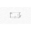 Radiateur, refroidissement du moteur MAGNETI MARELLI 350213195100 - Visuel 1