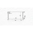 Radiateur, refroidissement du moteur MAGNETI MARELLI 350213195100 - Visuel 2