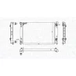 Radiateur, refroidissement du moteur MAGNETI MARELLI 350213196600 - Visuel 2