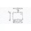 Radiateur, refroidissement du moteur MAGNETI MARELLI 350213197700 - Visuel 1