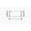 Radiateur, refroidissement du moteur MAGNETI MARELLI 350213198200 - Visuel 1