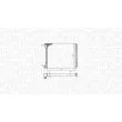 Radiateur, refroidissement du moteur MAGNETI MARELLI 350213198900 - Visuel 2