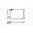 Radiateur, refroidissement du moteur MAGNETI MARELLI 350213240000 - Visuel 2