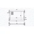 Radiateur, refroidissement du moteur MAGNETI MARELLI 350213385000 - Visuel 1
