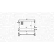 Radiateur, refroidissement du moteur MAGNETI MARELLI 350213385000 - Visuel 2