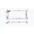 Radiateur, refroidissement du moteur MAGNETI MARELLI 350213588000 - Visuel 2