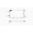 Radiateur, refroidissement du moteur MAGNETI MARELLI 350213786000 - Visuel 1