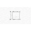 Radiateur, refroidissement du moteur MAGNETI MARELLI 350213819000 - Visuel 1
