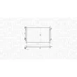 Radiateur, refroidissement du moteur MAGNETI MARELLI 350213852000 - Visuel 1