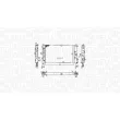 Radiateur, refroidissement du moteur MAGNETI MARELLI 350213972000 - Visuel 2