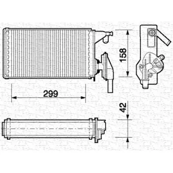 Système de chauffage MAGNETI MARELLI 350218063000