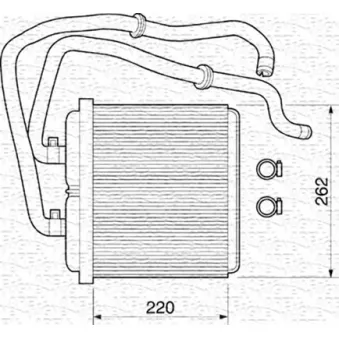 Système de chauffage MAGNETI MARELLI