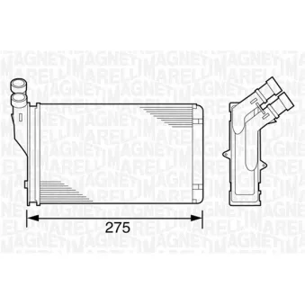 Système de chauffage MAGNETI MARELLI 350218221000