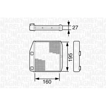 Système de chauffage MAGNETI MARELLI 350218227000
