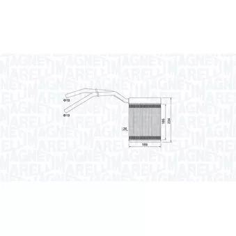 Système de chauffage MAGNETI MARELLI 350218425000