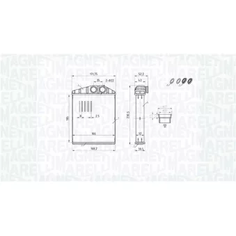 Système de chauffage MAGNETI MARELLI 350218426000