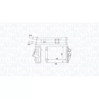 Système de chauffage MAGNETI MARELLI 350218491000