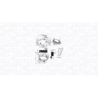 Radiateur d'huile MAGNETI MARELLI 350300000400