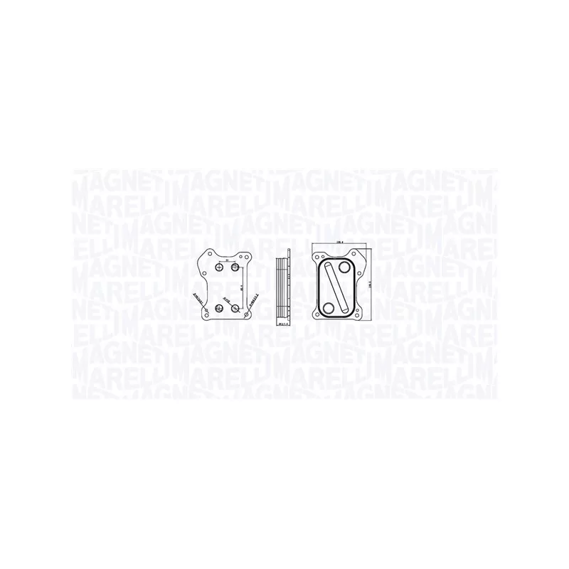 Radiateur d'huile MAGNETI MARELLI 350300000800