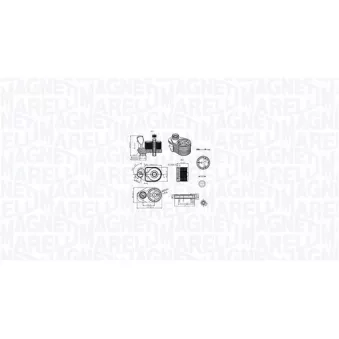 Radiateur d'huile MAGNETI MARELLI 350300001100