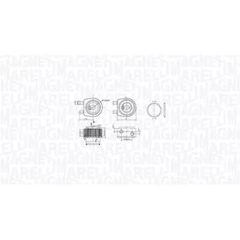 Radiateur d'huile MAGNETI MARELLI