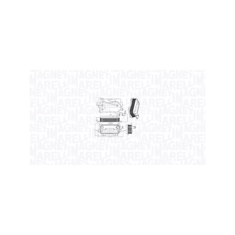 Radiateur d'huile MAGNETI MARELLI 350300003000