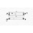 Intercooler, échangeur MAGNETI MARELLI 351319204430 - Visuel 2
