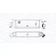 Intercooler, échangeur MAGNETI MARELLI 351319204950 - Visuel 1